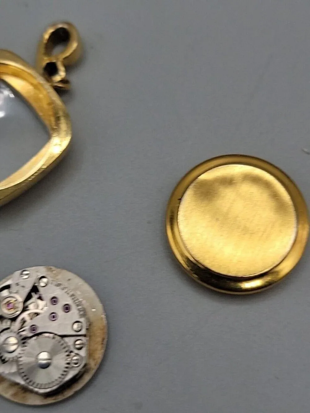 Trifari crown pendant